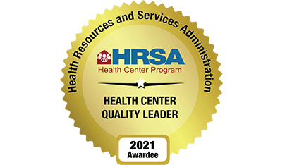 HRSA 2021 Awardee Emblem